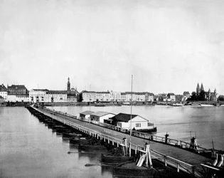 Koblenz vid Rhen, Tyskland, 1893