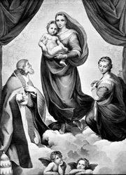 Madonnan i San Sisto, c1512, 1893