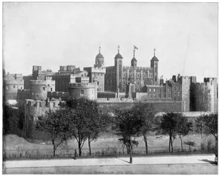 The Tower of London, England, sent 1800-tal.