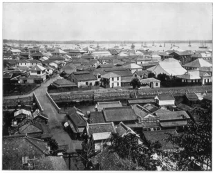 Yokohama, Japan, sent 1800-tal