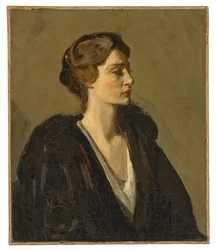 En dam i svart (Lady Gwendeline Spencer-Churchill)