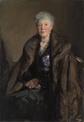 Porträtt av Lady Jackson