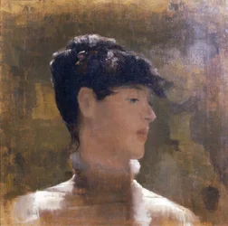 Porträtt av en kvinna, 1883
