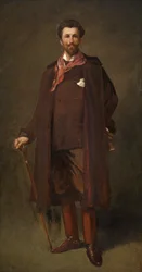 RB Cunninghame Graham (olja på duk)