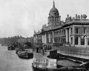 Tullhuset i Dublin (Irland), öppnat 1791