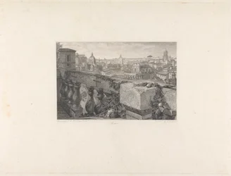 Rom, från Farnese Gardens