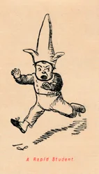 A Rapid Student, c1860, 1860