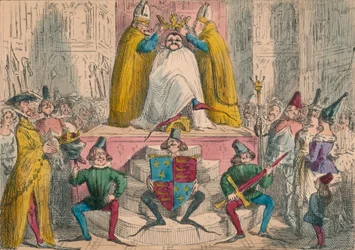 Kröningen av Henrik IV enligt de bästa källorna, 1850