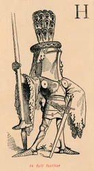 I hel fjäder, c1860, c1860