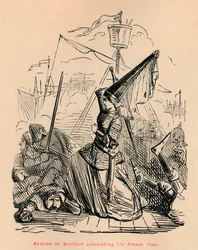 Madame de Montfort häpnade den franska flottan, c1860, c1860