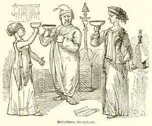 Mithridates, hans förhastade handling