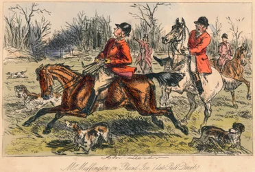 Mr Muffington på Placid Joe sena Pull Devil, 1865