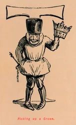 Plocka upp en krona, c1860, c1860