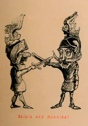 Scipio och Hannibal, 1852