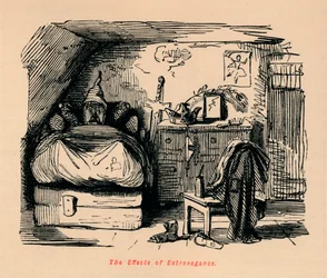Extravagansens effekter, c1860, c1860