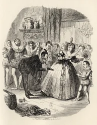 The Housewarming, ur "The Ingoldsby Legends" av Thomas Ingoldsby, utgiven av Richard Bentley und Son, 1887.