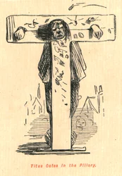 Titus Oates in the Pilory, 1897.