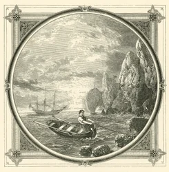 Medan vi ritar, dras vi (gravyr)