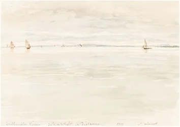 Segelbåtar på Southampton River