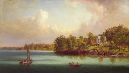 Sommardag på sjön, c.1880
