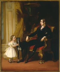 Prinzgemahl Albert u. Prinsessan Royal