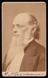 Porträtt av Paul Ansel Chadbourne 1823-1883, mellan 1872 och 1875.