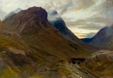Glencoe, ca 1875 (olja på duk)
