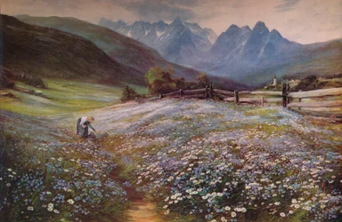 Juni i österrikiska Tyrolen, cirka 1892