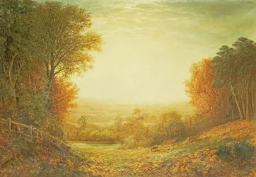 På Hampstead Heath 1862 eller When the Sun in Splendor Fades, 1862