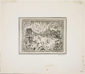 Brooklyn Bridge och Lower New York