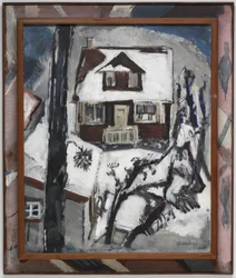 Från mitt fönster, Cliffside, New Jersey