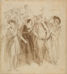Falstaff förklädd till Herne