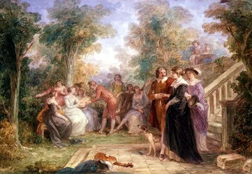 Fete Champetre (akvarell)