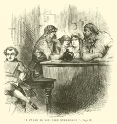 Illustration till A Tale of Two Cities av Charles Dickens