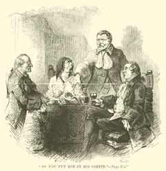 Illustration till A Tale of Two Cities av Charles Dickens