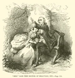 Illustration till A Tale of Two Cities av Charles Dickens