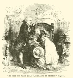 Illustration till A Tale of Two Cities av Charles Dickens
