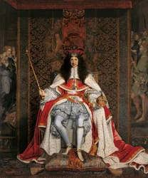 Porträtt av Karl II av England 1630-1685, ca 1676.