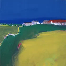 Fram på Trencom, 1999 (gouache)