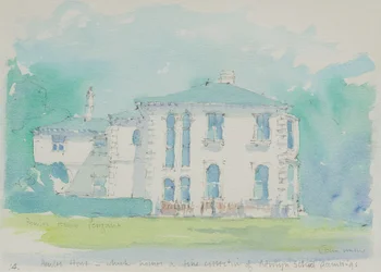 Penlee House, 1991 (wc på papper)