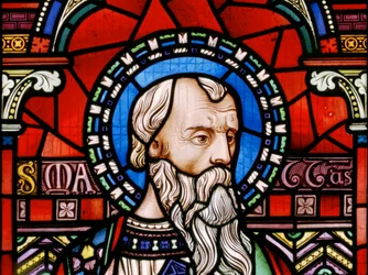 St Matthew, 1863 (målat glas)