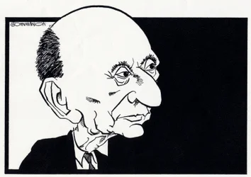 Arnold Schönberg, karikatyr