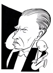 Otto Dix, karikatyrer