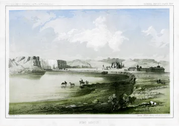 Fort Benton, Montana, USA, 1856