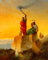 Indiansk telegraf, 1860