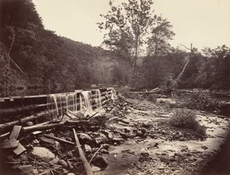 Broadheads Creek, Delaware Water Gap, 1863.