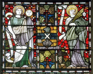 Paisley Abbey, Cottire & Co, tillskriven John Moyr Smith, Truth & Chastity, 1873