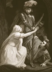 The Seizing of Mortimer, na vaneina e J. Fittler, ata mai le tusi a David Hume 