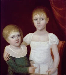 Juliet och John Wesley Paradise (1809-62), ca 1815-20