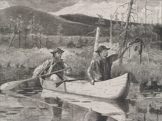 Fångst i Adirondacks varje lördag, Vol. I, Ny serie, 24 oktober 1870.
